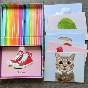 Lovevery things I see texture cards